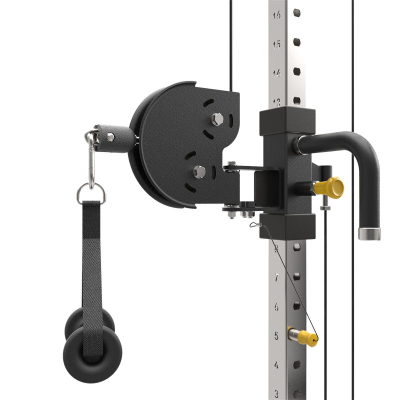 IMPULSE Commercial Pin-Loaded Dual Adjustable Pulley | MADE TO ORDER