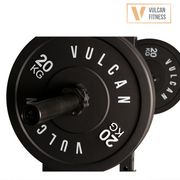 20kg Olympic Black Bumper Plates Set