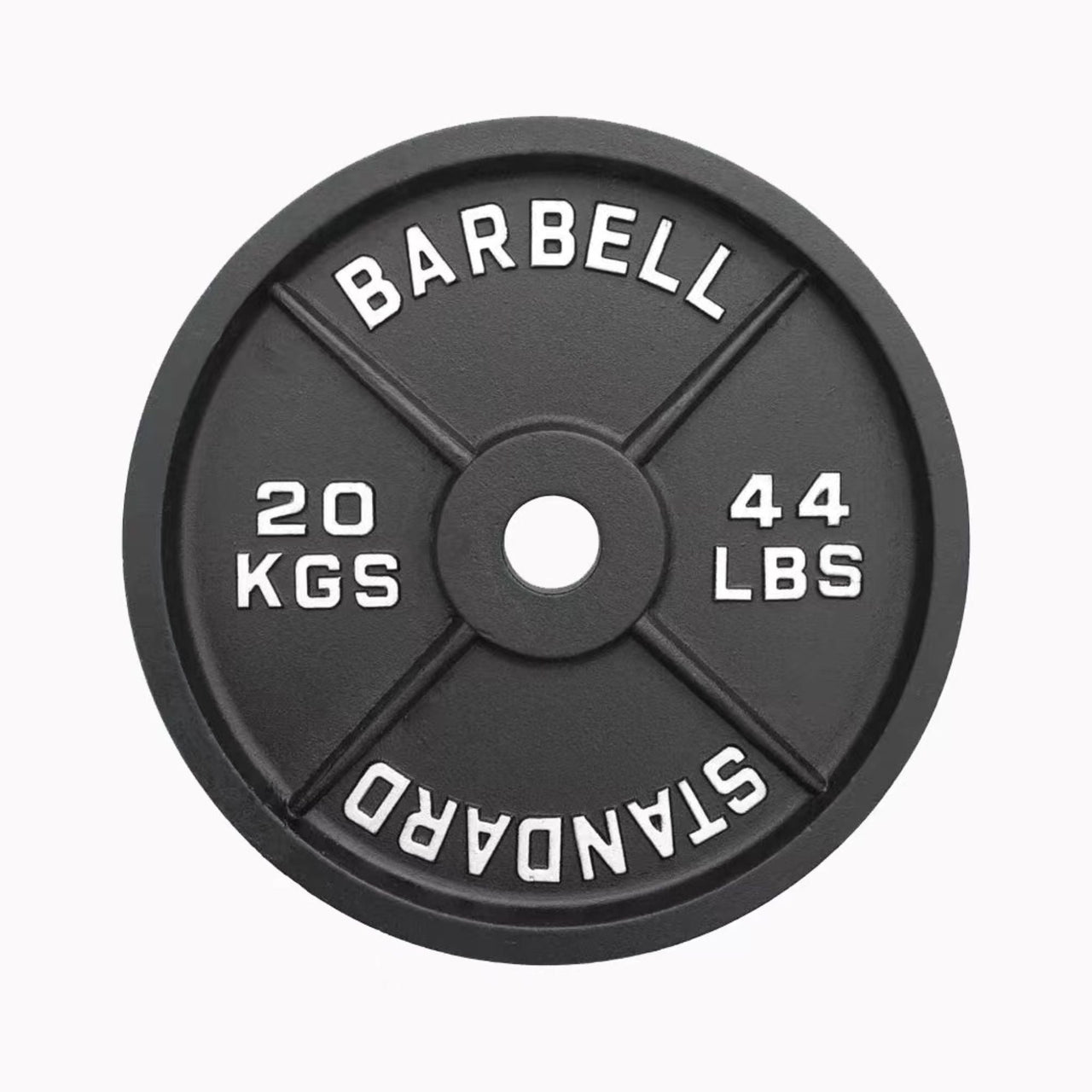 VULCAN Standard Machined Olympic Iron Plates Package (Olympic Barbell & 100kg Iron Plates) | IN STOCK