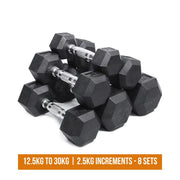 Hex Dumbbells Sets