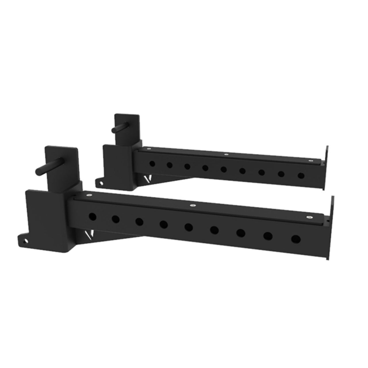 VULCAN Safety Spotter Arms Pair for Commercial Power Rack, Elite Squat Rack & Rig Uprights | IN STOCK