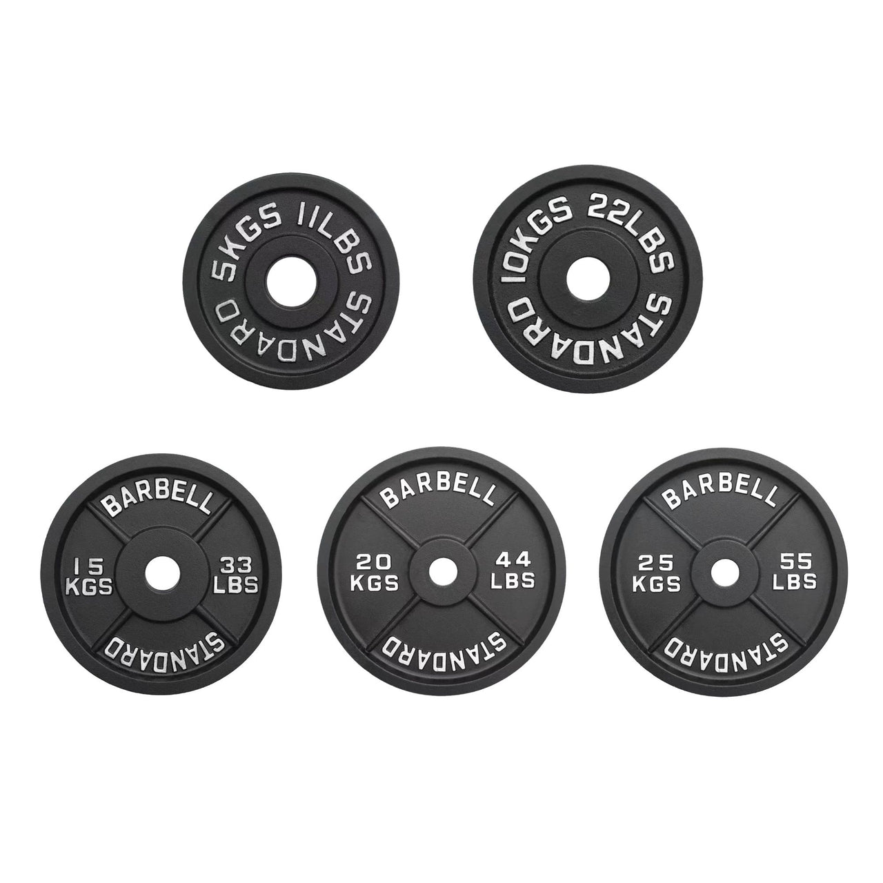 machined olympic iron plates