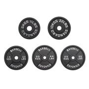 machined olympic iron plates