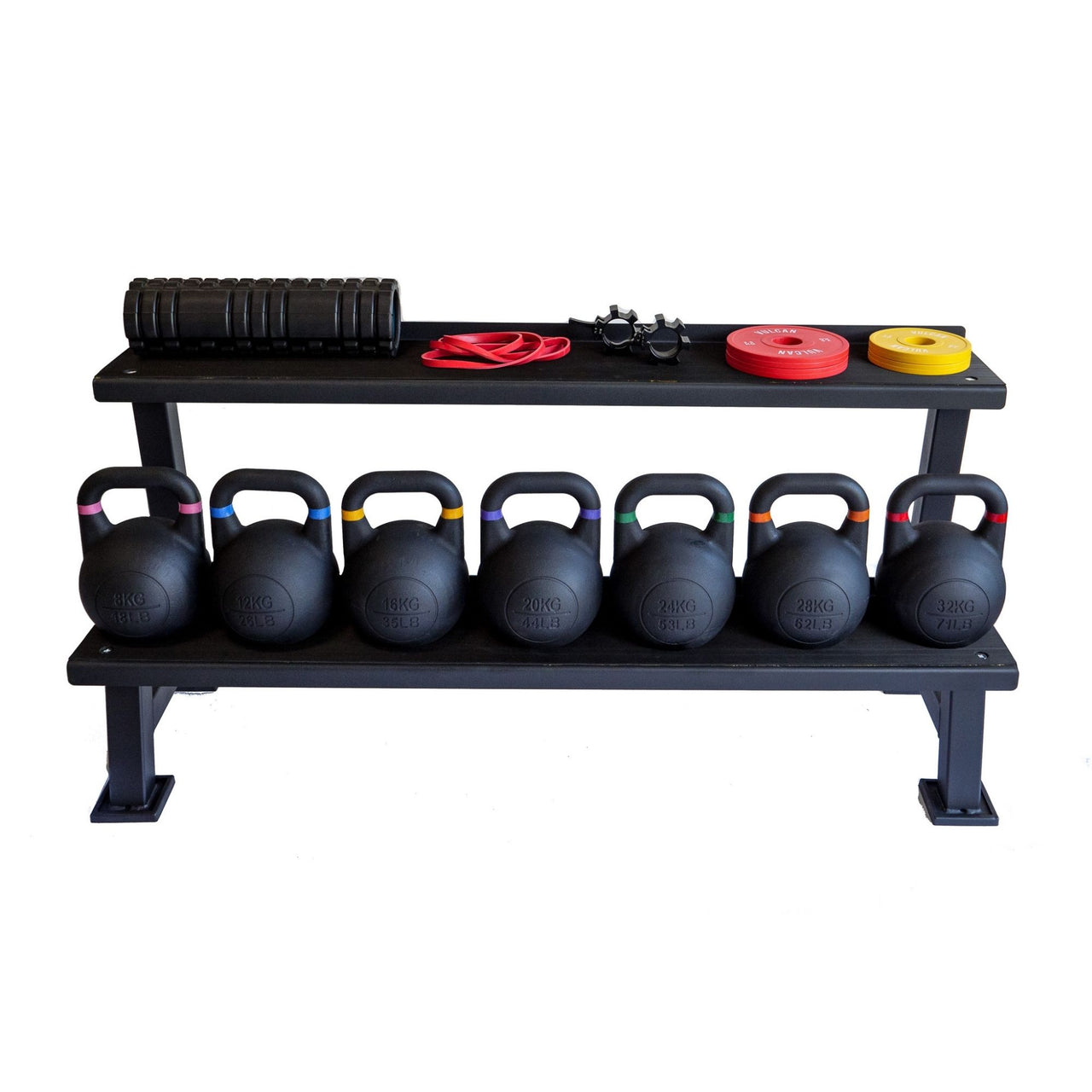 VULCAN Kettlebell/ Storage Rack - 2 Tier | IN STOCK