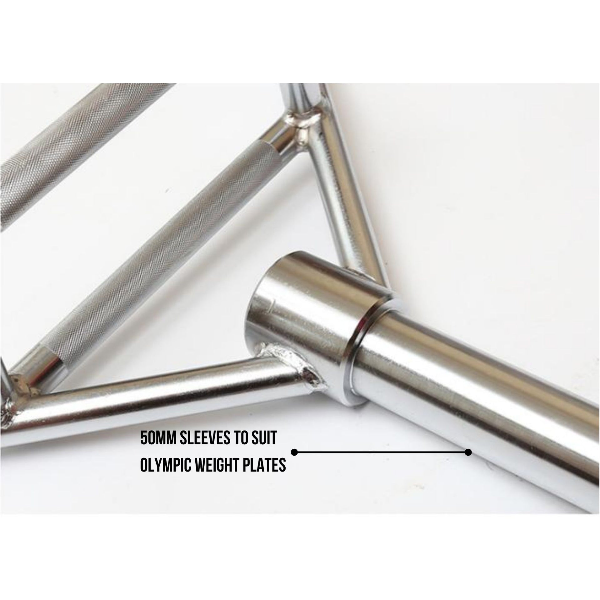 image of a dimensions dead lift trap bar for dead lifts and shrugs