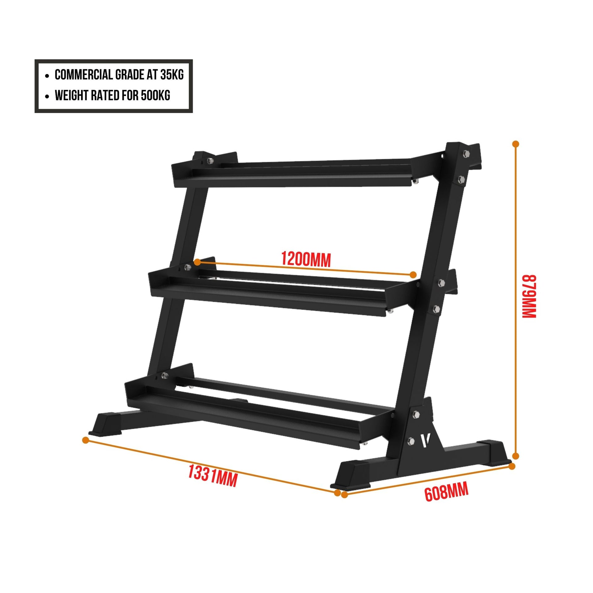 Hex Dumbbells Rack
