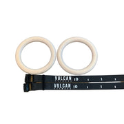 gymnastic wooden gym rings
