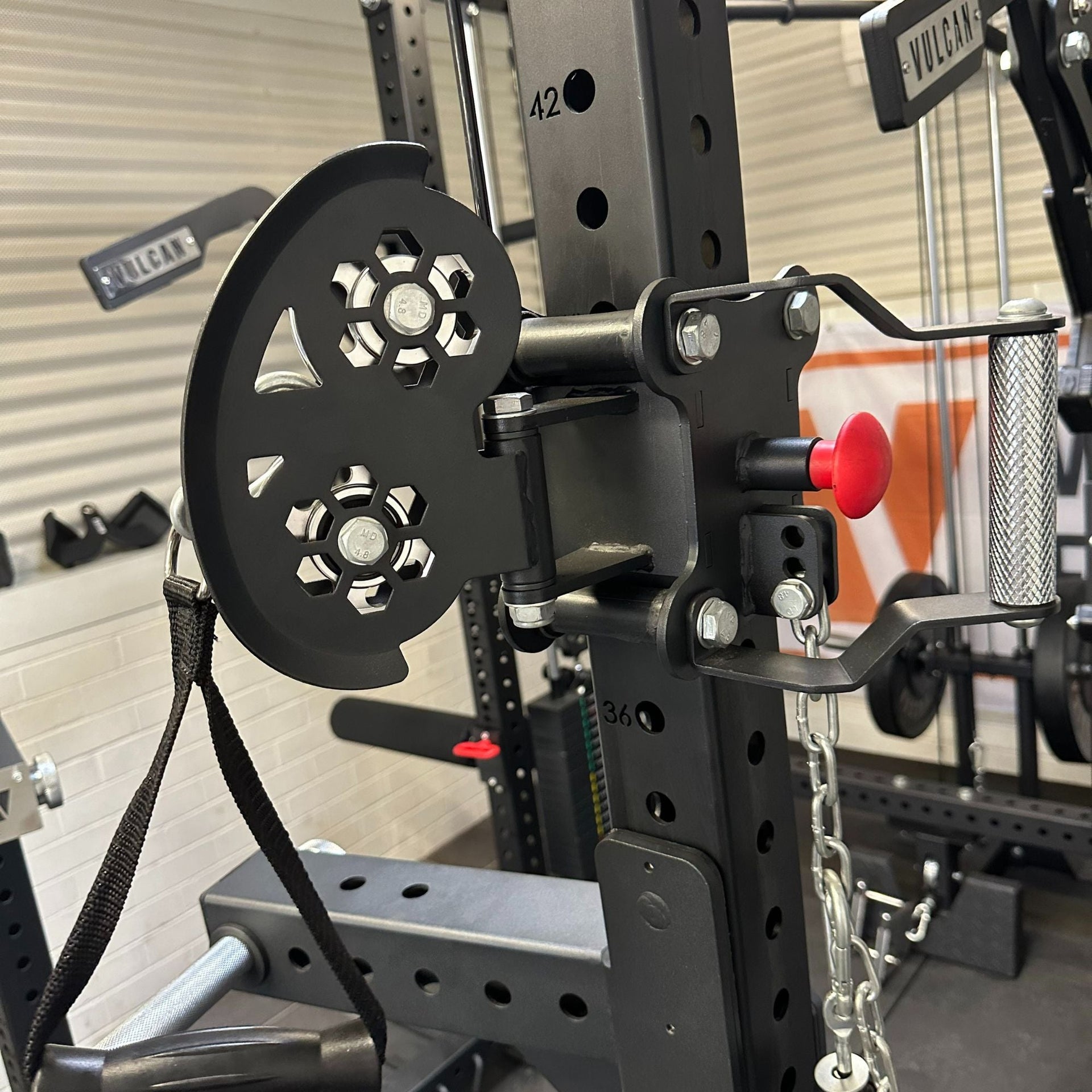 Commercial Power Rack with Olympus Attachment