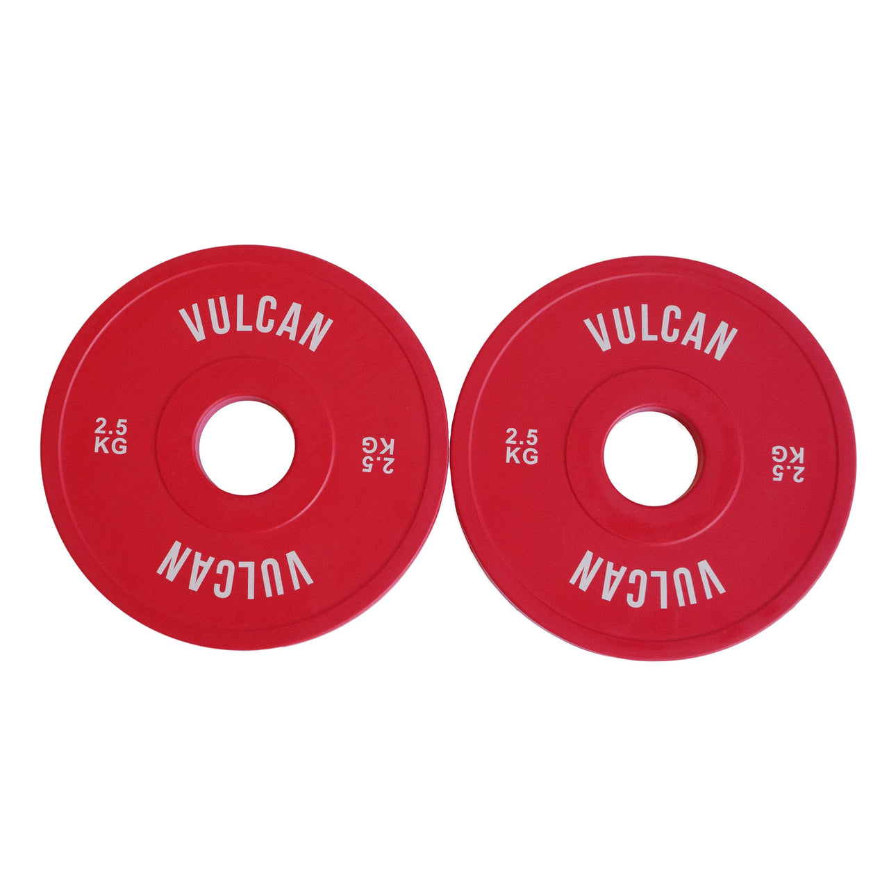 VULCAN Colour Fractional Plates Pack (2x 1.25kg & 2x 2.5kg) | IN STOCK