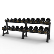 2.5kg - 25kg dumbbell set with rack