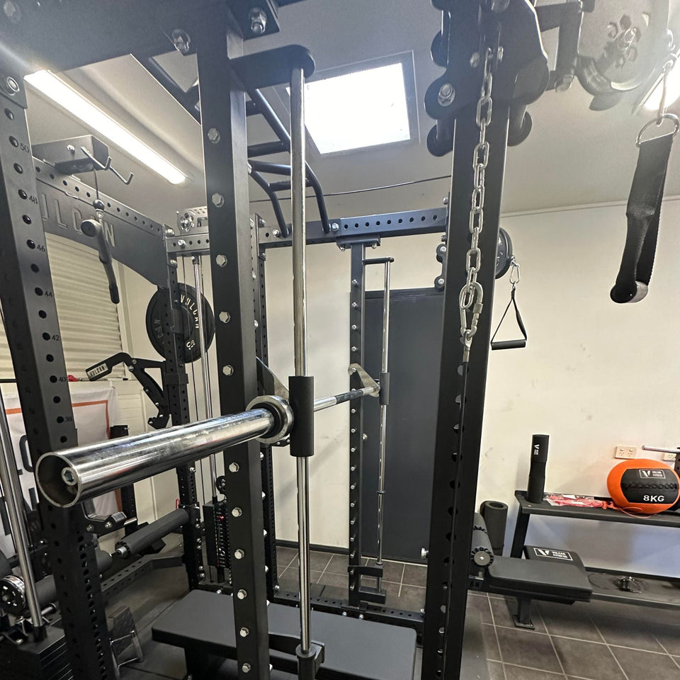 Smith Machine Ball Rack Smith Machine Attachment for Commercial Power Rack | Vulcan Fitness