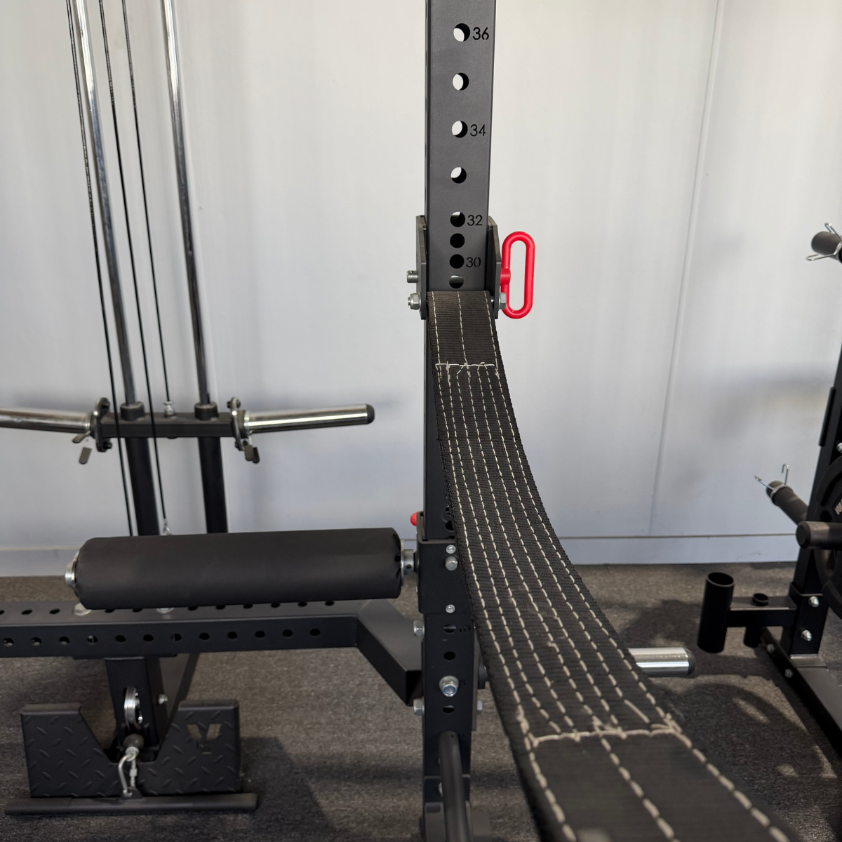 Squat Rack Strap Safety Straps for Commercial Power Rack | Vulcan Fitness