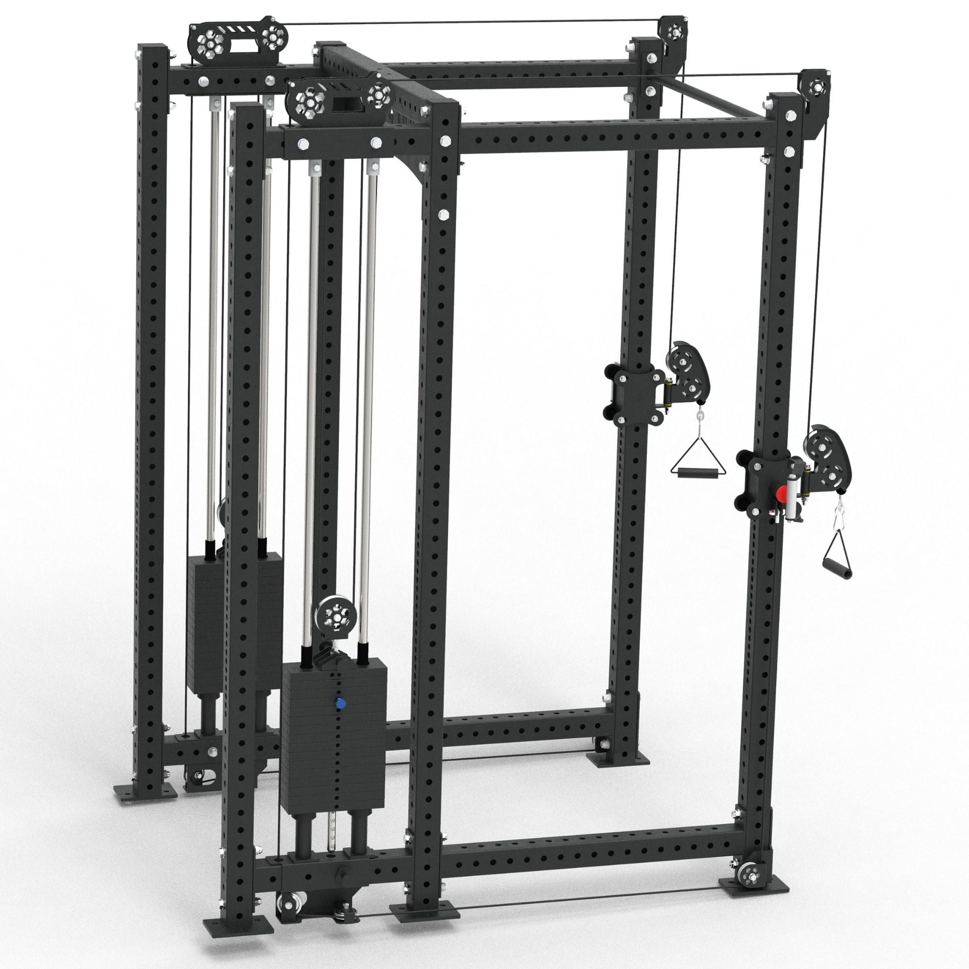 Commercial Power Rack with Olympus Attachment