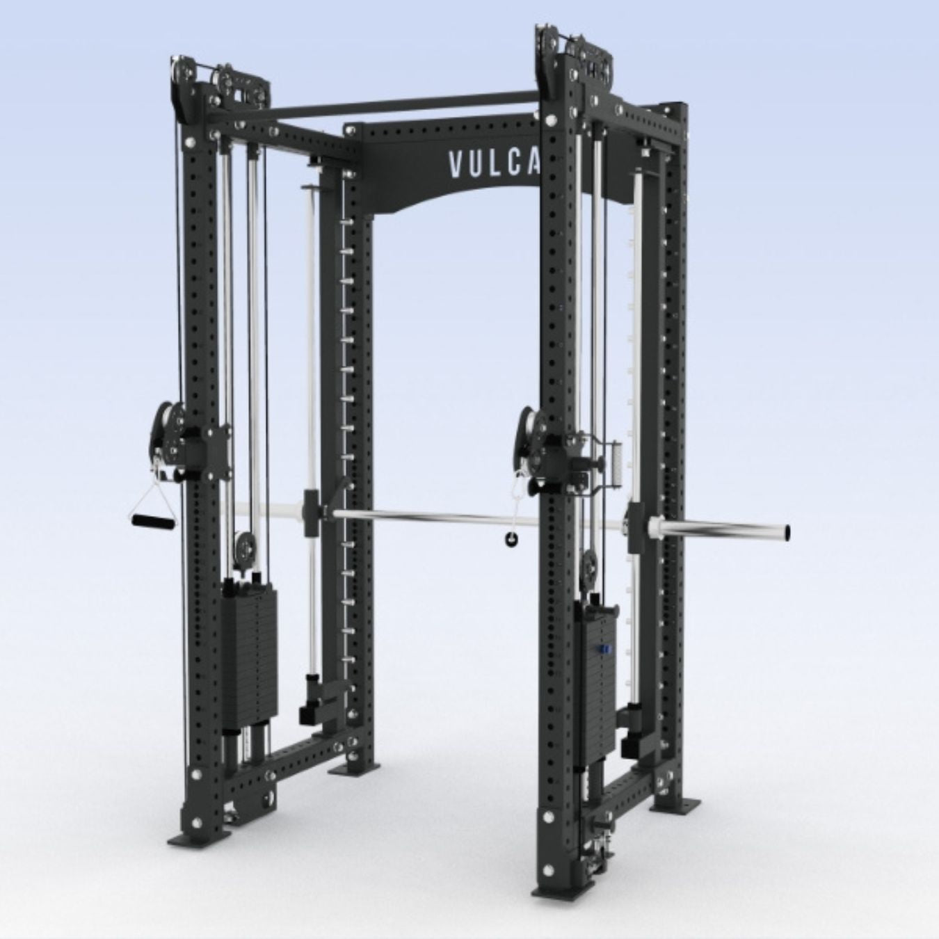 Vulcan commercial rack with smith machine