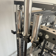 Vertical barbell storage