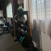 singular barbell holder
