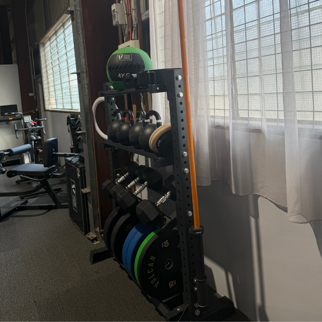 singular barbell holder