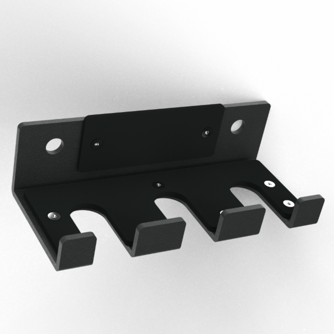 Vertical barbell storage