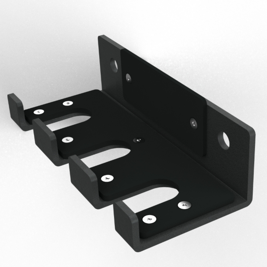 Vertical barbell storage