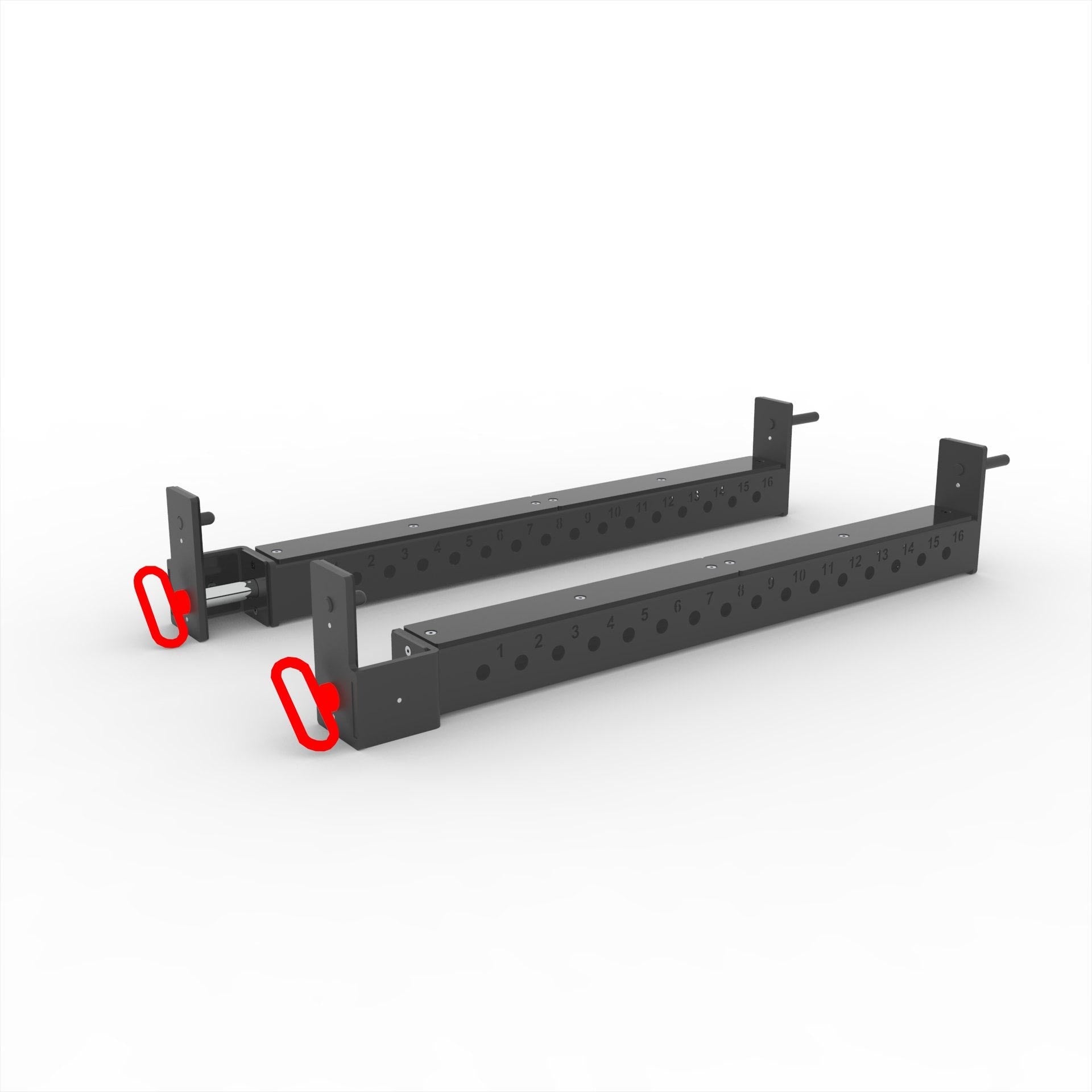 Flip Down Safeties for Commercial Power Cage | Vulcan Fitness