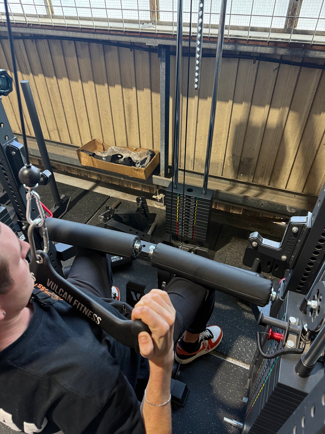 VULCAN Leg Roller Attachment for Commercial Power Rack & Rig Uprights | IN STOCK