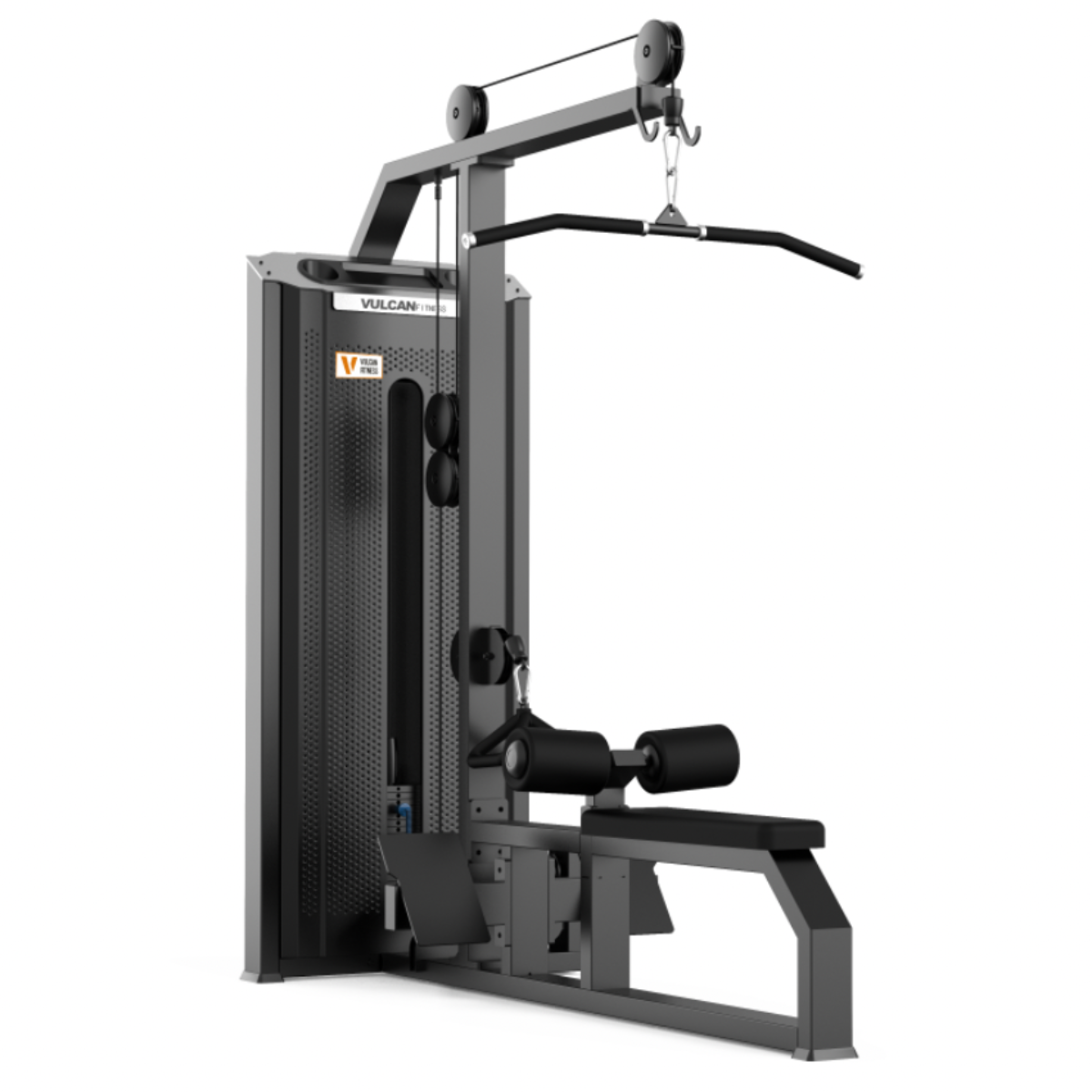 Commercial lat-pulldown low row