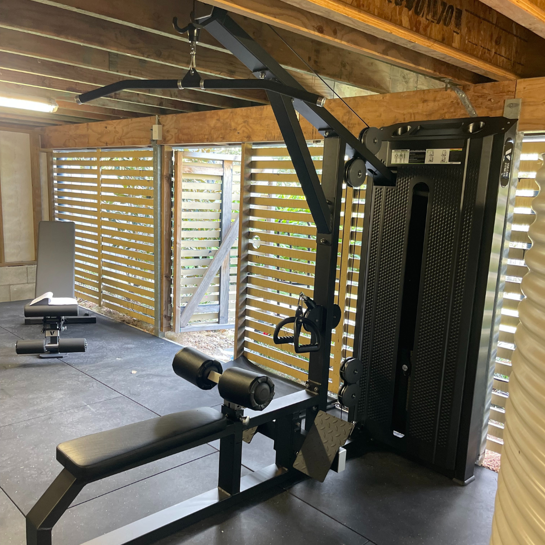 VULCAN Commercial Lat-Pulldown & Mid-Row Machine – 120kg Weight Stack | IN STOCK