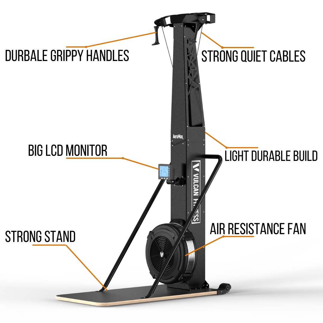 AeroMax Ski Machine | Vulcan Fitness