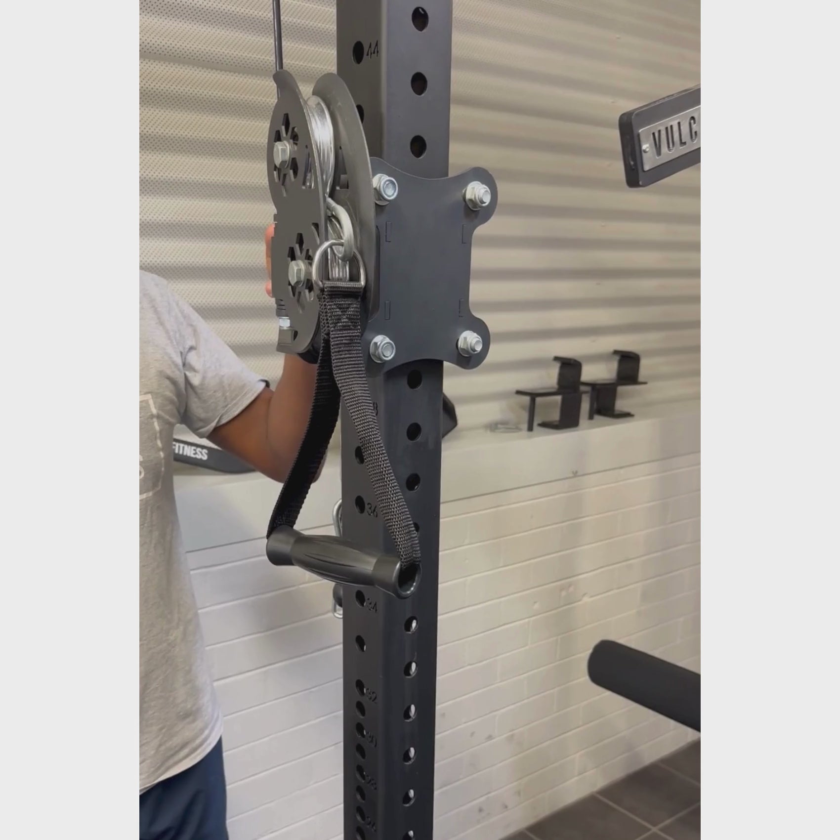 Commercial Power Rack with Olympus Attachment | Vulcan Fitness