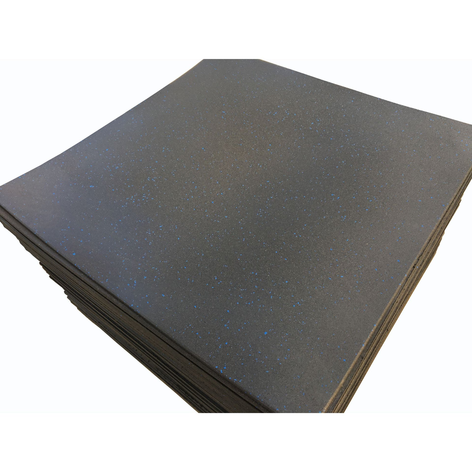 blue fleck gym tiles and commercial rubber flooring