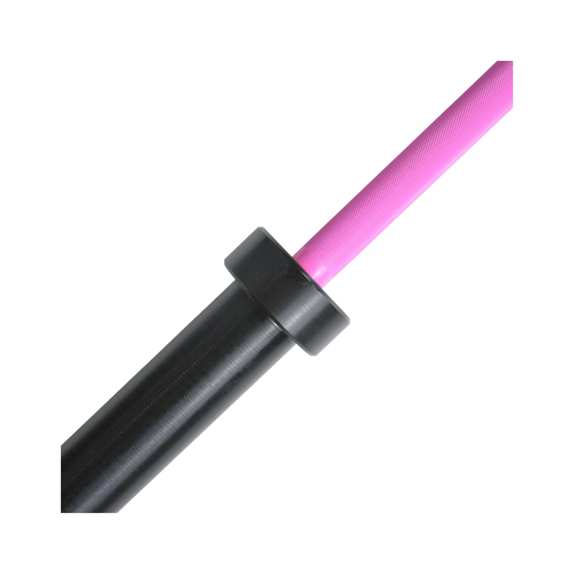 Pink discount olympic barbell