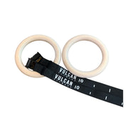 gymnastic wooden gym rings