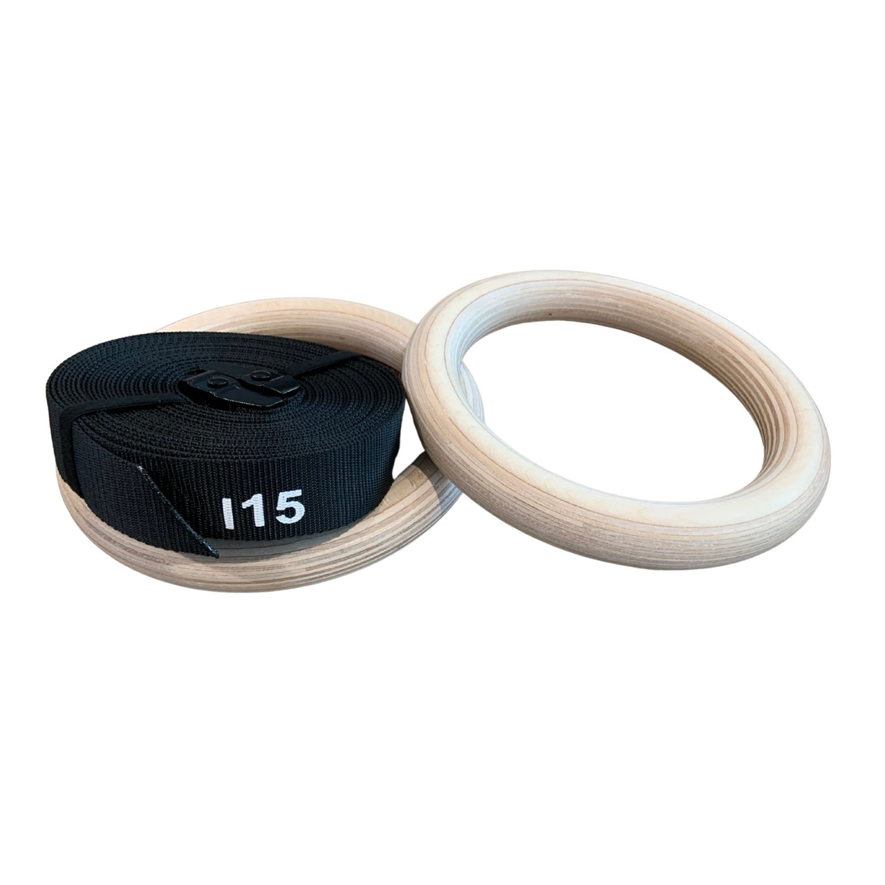 gymnastic wooden gym rings